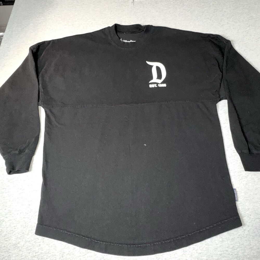Disneyland Resort Spirit Jersey Official Disney Parks Long Sleeve Size XL Clean